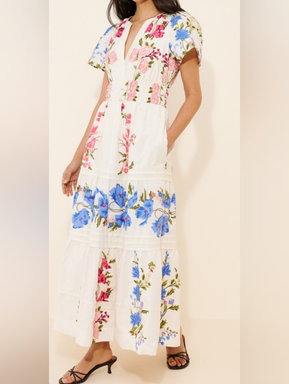 Anthropologie The Somerset Maxi Dress.  Floral Print - Picture 2 of 8